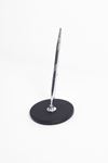 Polo Leather Pen Stand Chrome